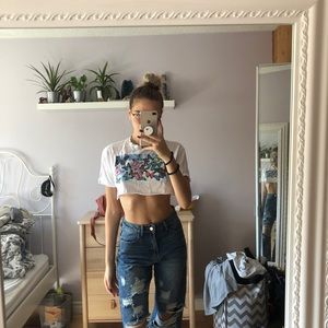 ✨4 for 20✨Butterfly crop top